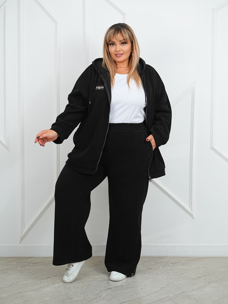 Двойка женская, вильвет с начесом «Оригинал»